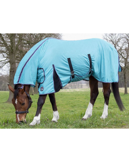 HKM Vliegendeken met vaste hals Lissabon Style, Aqua