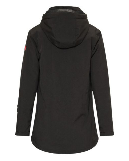 Nordberg Olla 3/4 Padded Softshell Jas, Black Melange