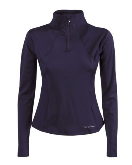 Harry's Horse Shirt Equitrainer, Lange Mouw, Navy