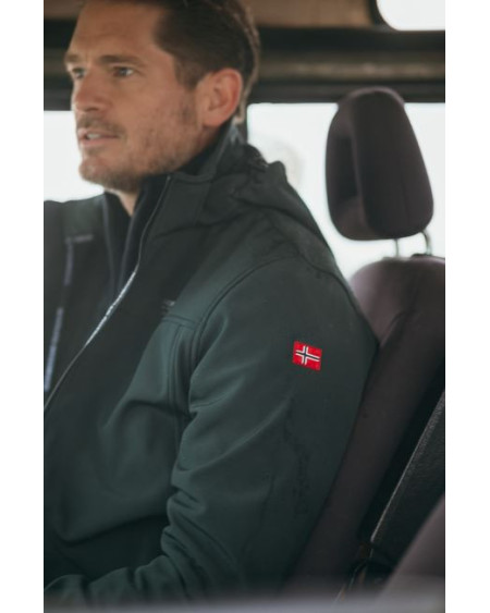 Nordberg Outdoor Softshell Herenjack Eldgrim, Groen (nw kleur)