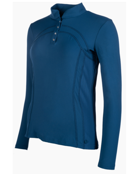 HKM Shirt lange mouw Port Royal, Deep Blue