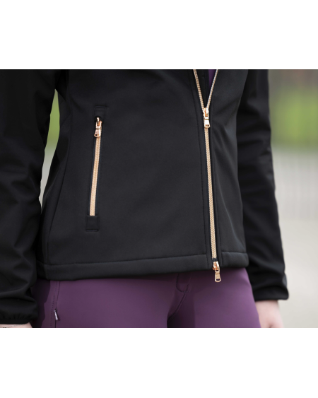 HKM Softshell Jack Lily, Zwart