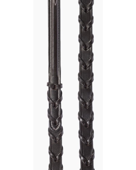 HKM Hoofdstel Hunter 2, zonder sperriem, Donkerbruin