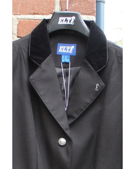 ELT wedstrijdjasje, zwart/zwart