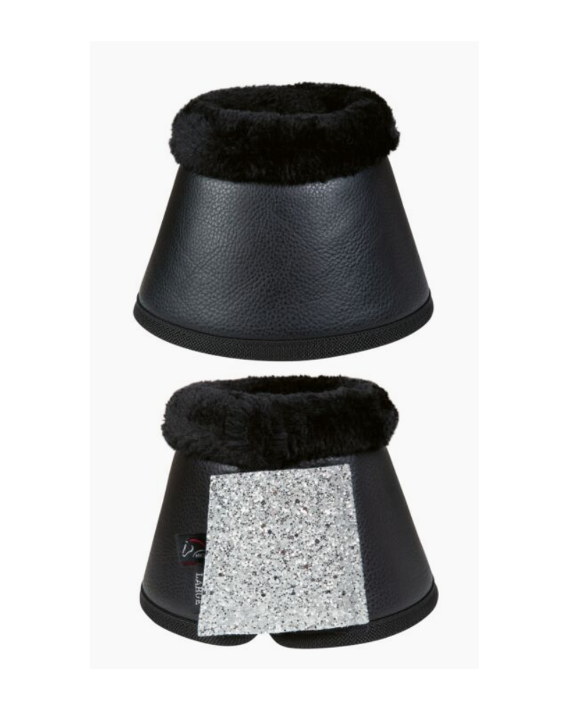 HKM springschoenen Sparkle, Zwart/zilver