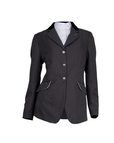 ELT wedstrijdjasje, zwart/zwart