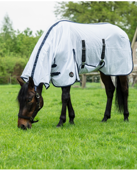 HKM Vliegendeken met Vaste Hals Lyon, Wit