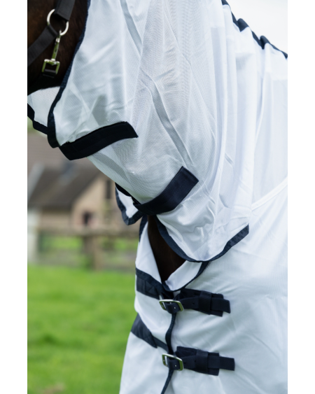 HKM Vliegendeken met Vaste Hals Lyon, Wit