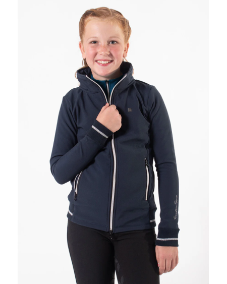 QHP Softshell jas Lieke Junior, Navy