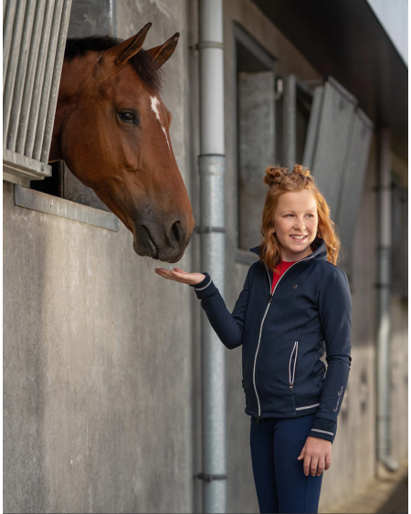 QHP Softshell jas Lieke Junior, Navy