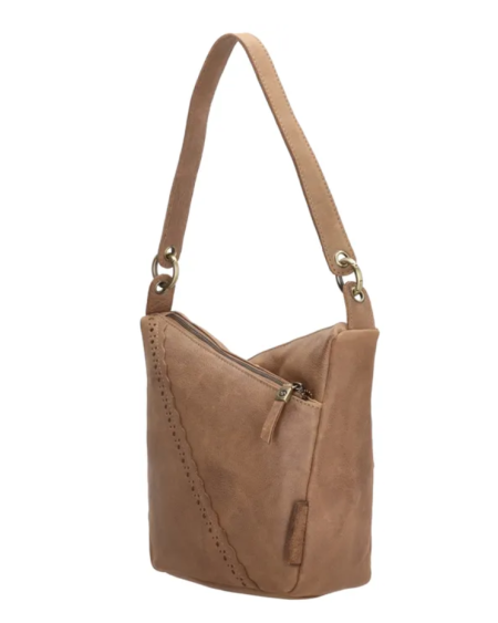 MicMacBags Schoudertas Marrakech 20668, Taupe