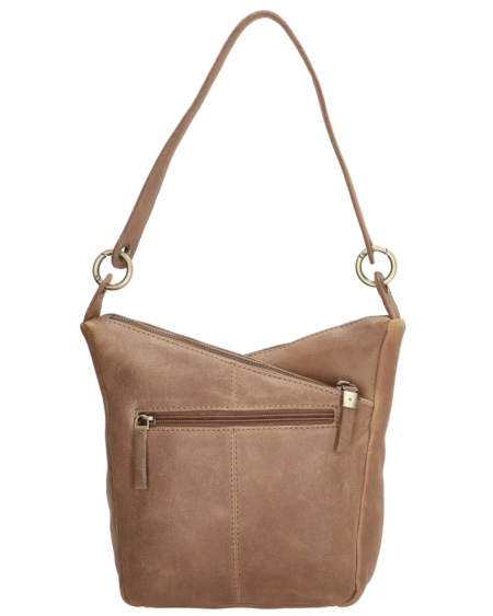 MicMacBags Schoudertas Marrakech 20668, Taupe