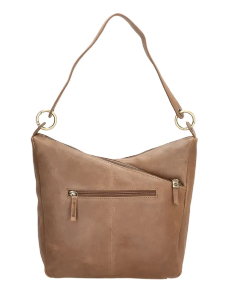 MicMacBags Schoudertas Marrakech 20667, Taupe