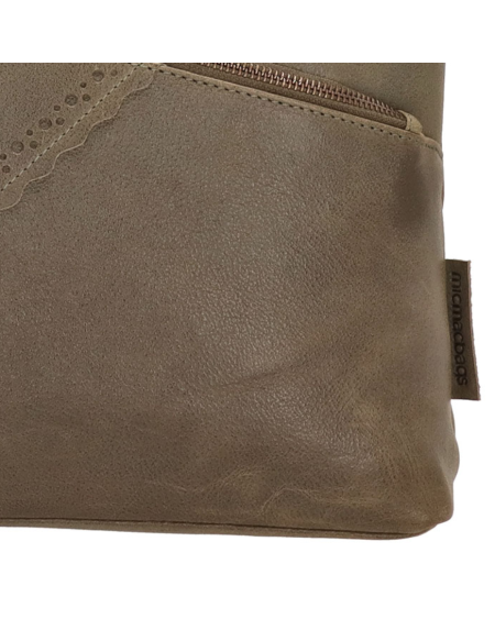 MicMacBags Marrakech Laptoptas 20674, Olijfgroen