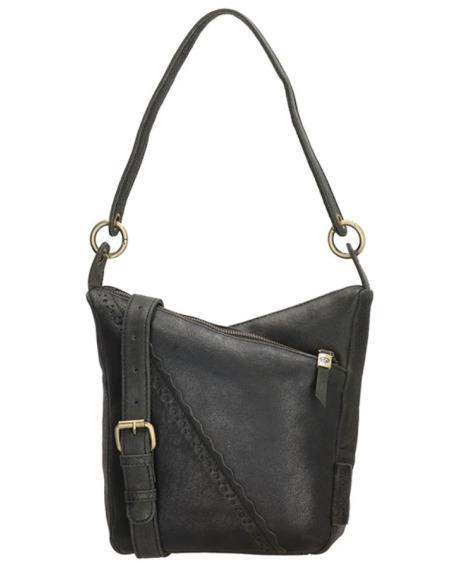 MicMacBags Schoudertas Marrakech 20668, Zwart