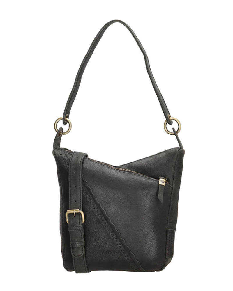 MicMacBags Schoudertas Marrakech 20668, Zwart