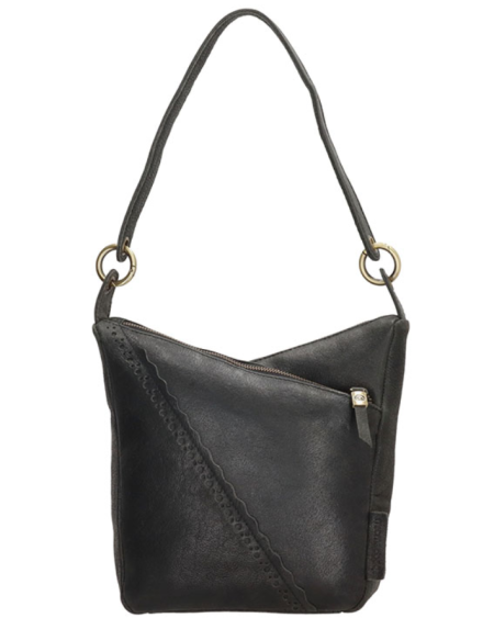 MicMacBags Schoudertas Marrakech 20668, Zwart