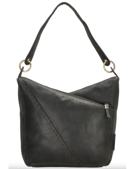 MicMacBags Marrakech Schoudertas 20667, Zwart