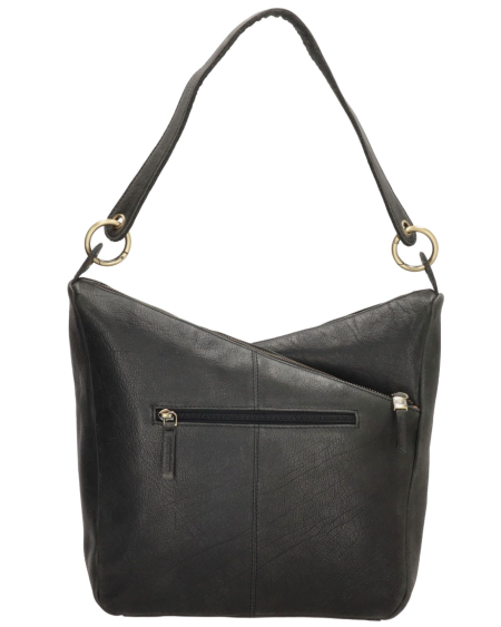 MicMacBags Marrakech Schoudertas 20667, Zwart