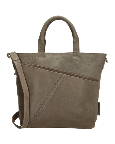 MicMacBags Schoudertas Marrakech 20677, Olijfgroen