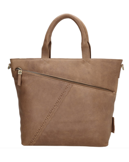 MicMacBags Schoudertas Marrakech 20677, Bruin