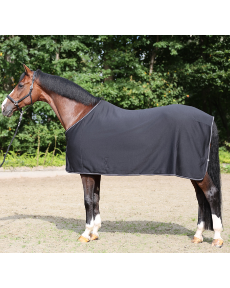 Kavalkade Jersey zweetdeken Proline, Zwart