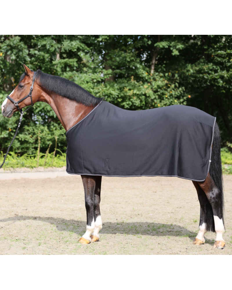 Kavalkade Jersey zweetdeken Proline, Zwart