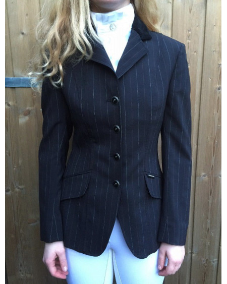 Horka London wedstrijdjasje, Streep Zwart