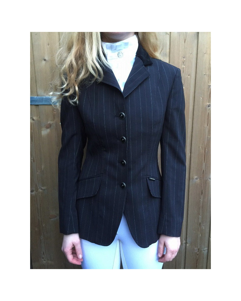 Horka London wedstrijdjasje, Streep Zwart