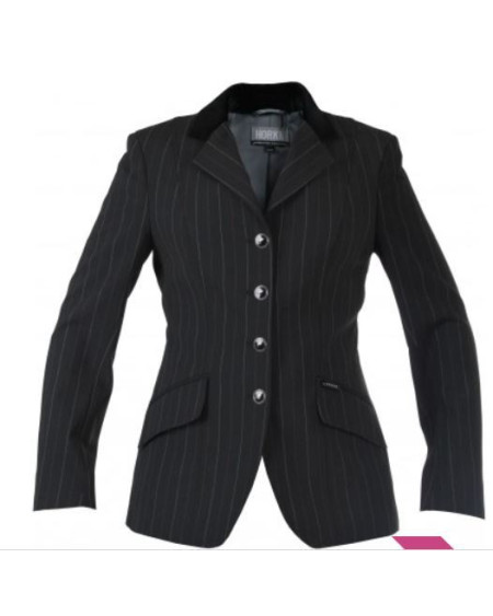 Horka London wedstrijdjasje, Streep Zwart