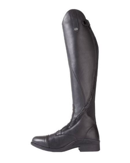 Kavalkade 38M leren rijlaarzen Proximo, geolied leer, Zwart