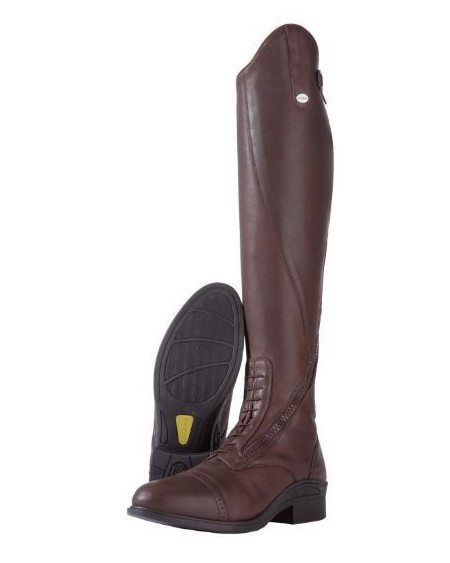 Kavalkade 37SL (2) leren rijlaarzen Proximo, geolied leer, Bruin