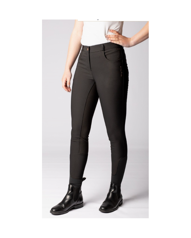 Harry's Horse rijbroek San Lucas Full Grip, zwart