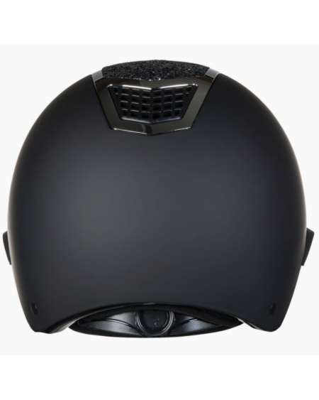 HKM Veiligheidshelm Glamour Shield, Zwart/Zilver