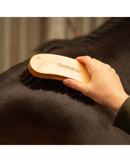 Harry's Horse Borstel ComfortCare Wood Horse Hair, Naturel