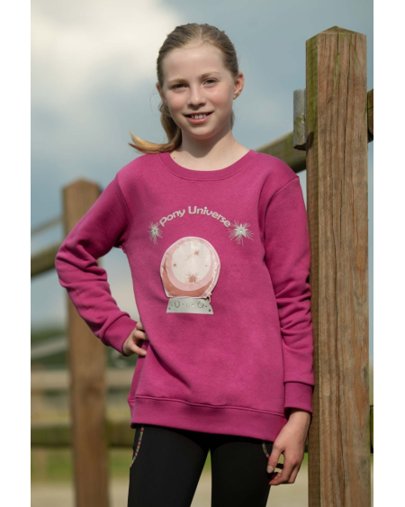 HKM Sweatshirt Polly, Fuchsia