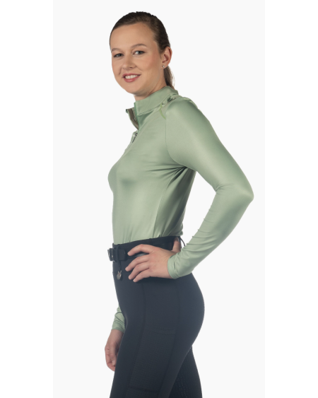 HKM Functioneel Shirt Summer Milano, jadegroen