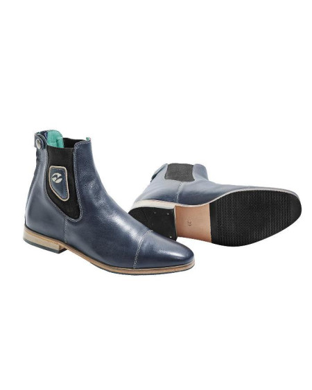 Busse Jodhpur-enkellaarsjes OMAHA, Navy