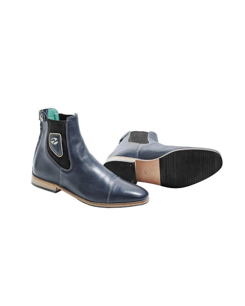 Busse Jodhpur-enkellaarsjes OMAHA, Navy