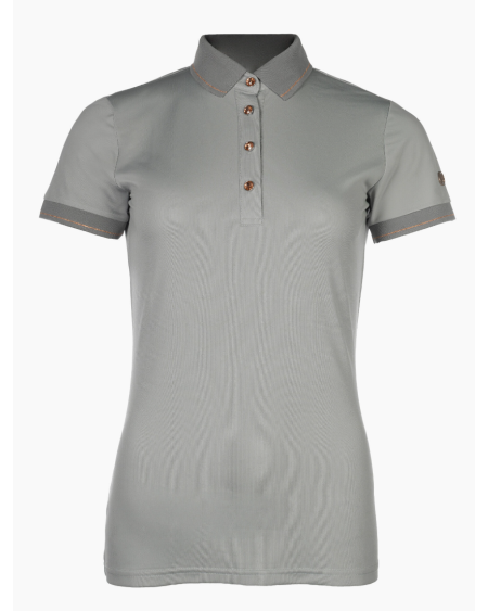 HKM Poloshirt -Rosegold Glamour- Style, grijs/rosegold