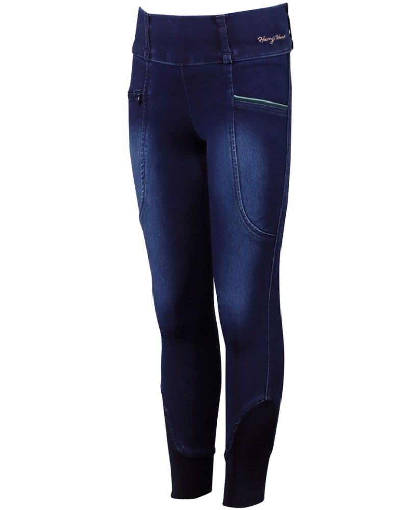 Harry's Horse rijbroek Equitights LouLou Elodie Full Grip, Blueberry