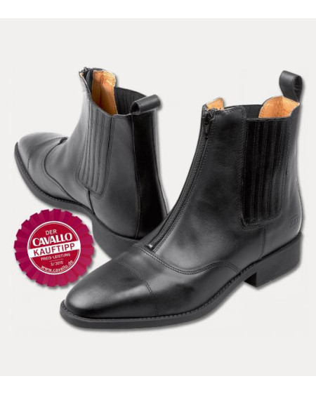 ELT jodhpur Cannes met rits voor, Zwart