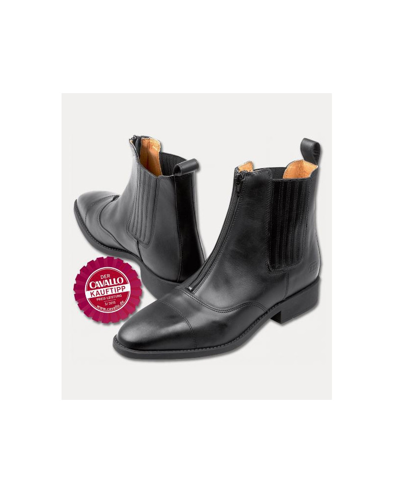 ELT jodhpur Cannes met rits voor, Zwart