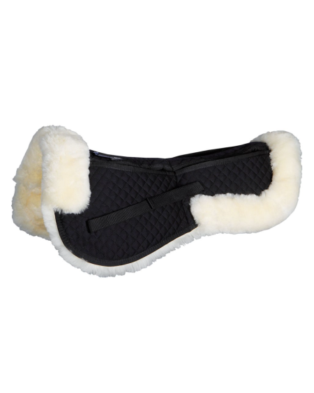Harry's Horse Zadelonderlegger Correction Merino, Zwart/Cream