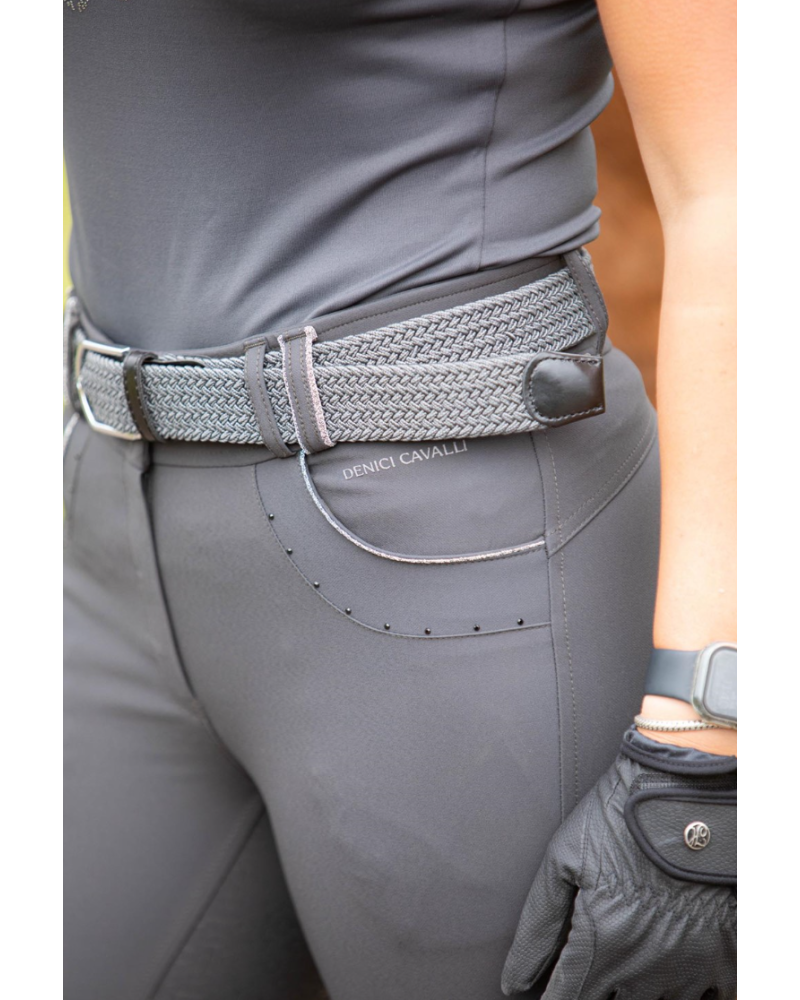 Harry's Horse Rijbroek Denici Cavalli Shadow Full Grip, Thunderstorm