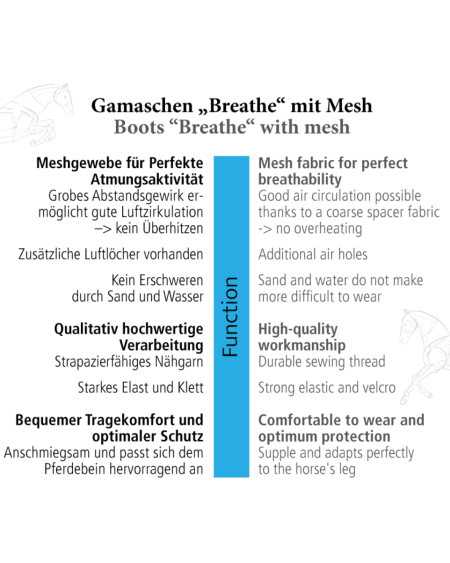 Kavalkade "Breathe" harde beenbeschermers - Mesh,  Bruin
