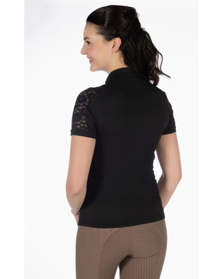 HKM Shirt met korte mouwen Nelly, Zwart