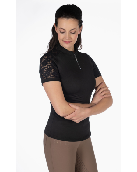 HKM Shirt met korte mouwen Nelly, Zwart