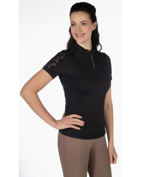 HKM Shirt met korte mouwen Nelly, Zwart
