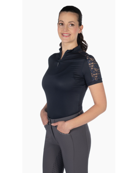 HKM Shirt met korte mouw Nelly, Deep Blue